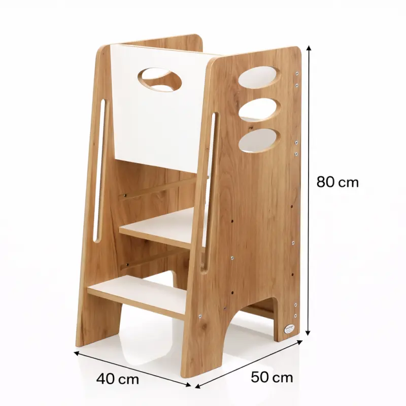 Kitchen helper - pomocnik kuchenny dębowo-biały KH-340