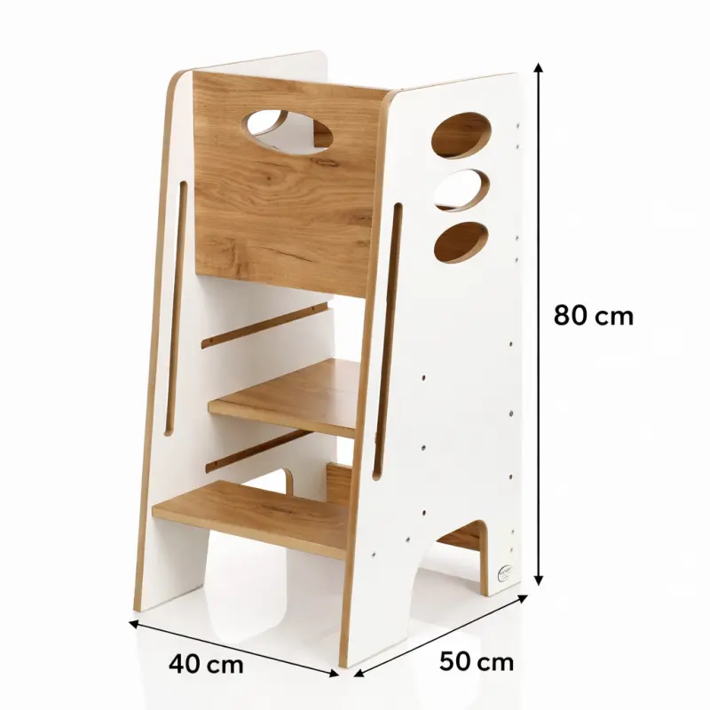 Kitchen helper - pomocnik kuchenny biało-dębowy KH-340