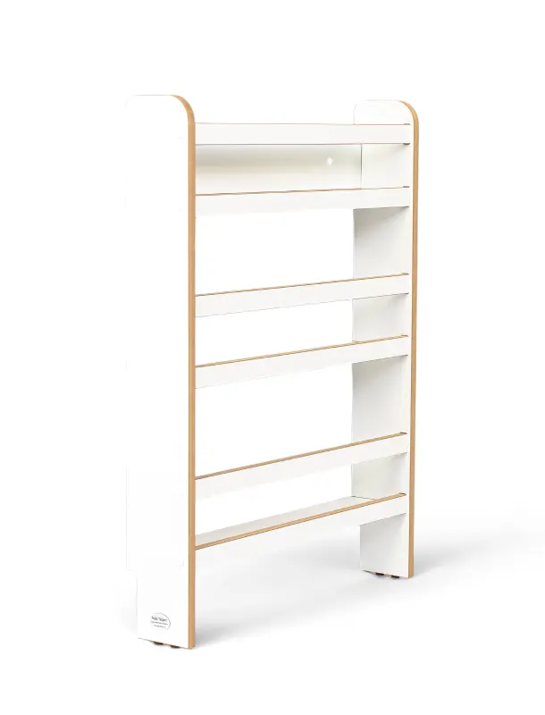 Regał dziecięcy na książki Montessori 80 × 60 cm - 3 półki BSH-63 biały