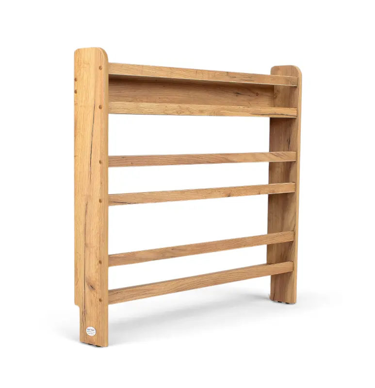 Regał dziecięcy na książki Biblioteczka Montessori 80 × 90 cm - 3 półki BSH-93 dębowy