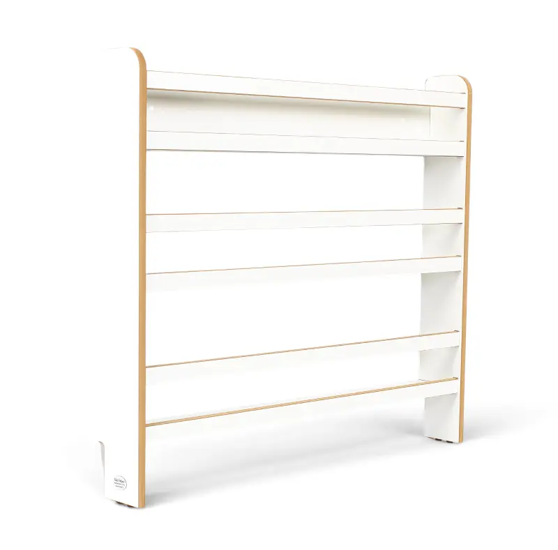 Regał dziecięcy na książki Biblioteczka Montessori 80 × 90 cm - 3 półki BSH-93 biały